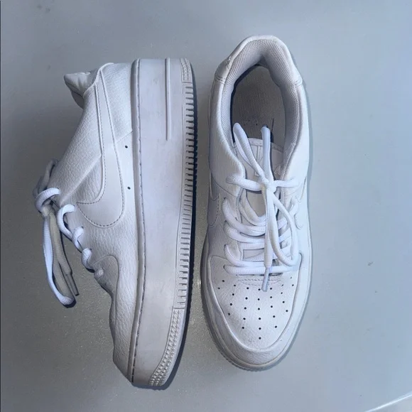 Nike Women's Classic White Sneakers - Picture 3 of 10